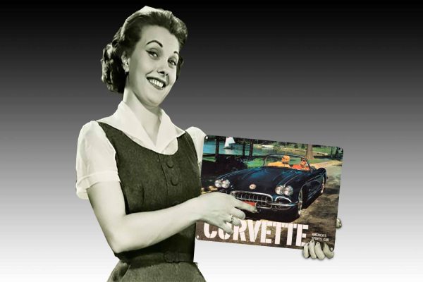 1959 Chevrolet Corvette Tin Sign freeshipping - garageartaustralia
