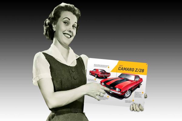 1969 Chevrolet Camaro Z_28 Tin Sign freeshipping - garageartaustralia