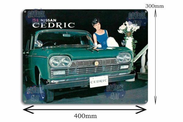 64 Nissan Cedric Tin Sign freeshipping - garageartaustralia