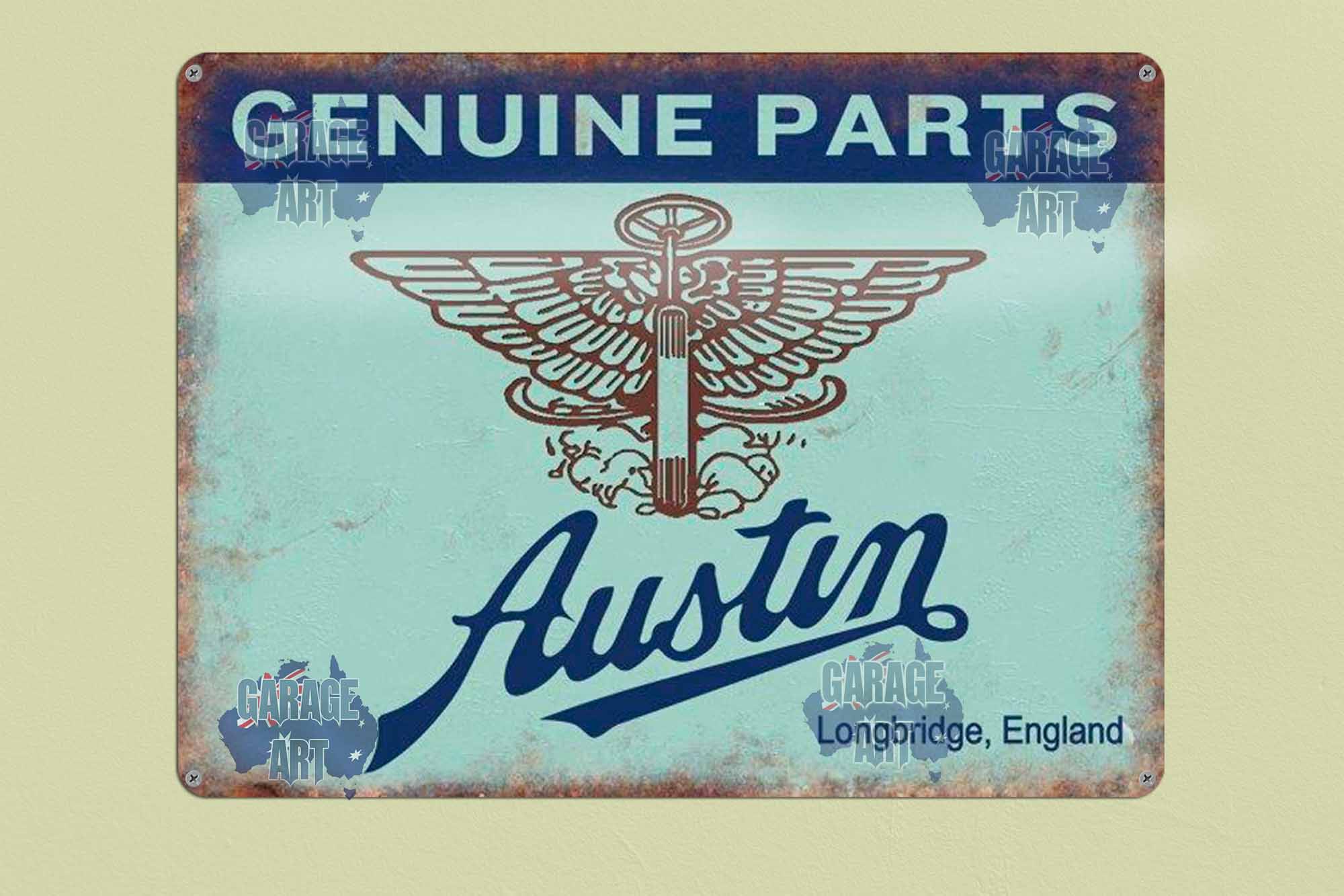 Austin Genuine Tin Sign freeshipping - garageartaustralia