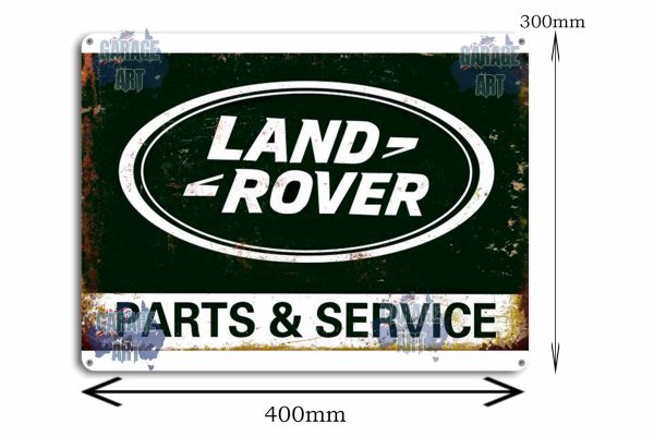 MDA LAND ROVER Tin Sign freeshipping - garageartaustralia