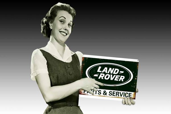 MDA LAND ROVER Tin Sign freeshipping - garageartaustralia