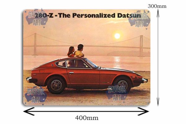 Datsun 2800 Z Tin Sign freeshipping - garageartaustralia