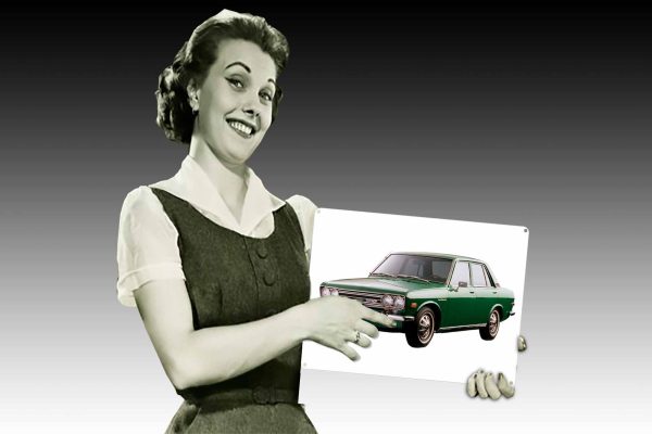 Datsun SSS Tin Sign freeshipping - garageartaustralia