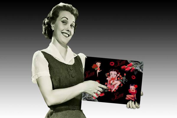 Betty Boop LOVE Tin Sign freeshipping - garageartaustralia