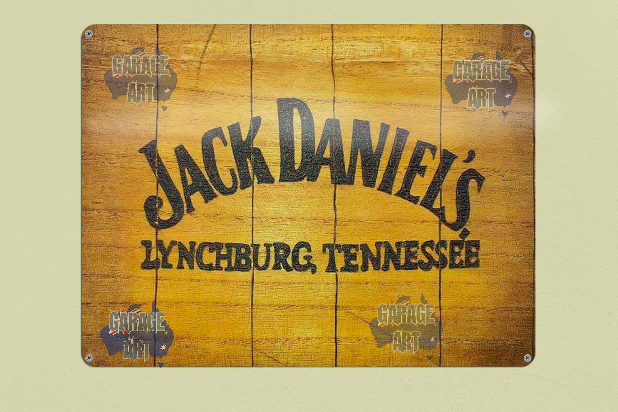 JD No7 Lynchburg  Tin Sign freeshipping - garageartaustralia