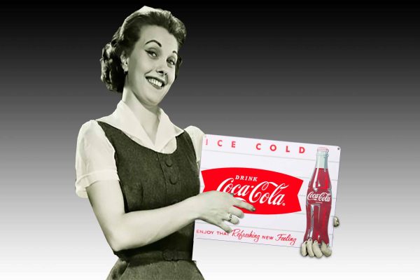 Coca Cola Enjoy the Feeling  Tin Sign freeshipping - garageartaustralia