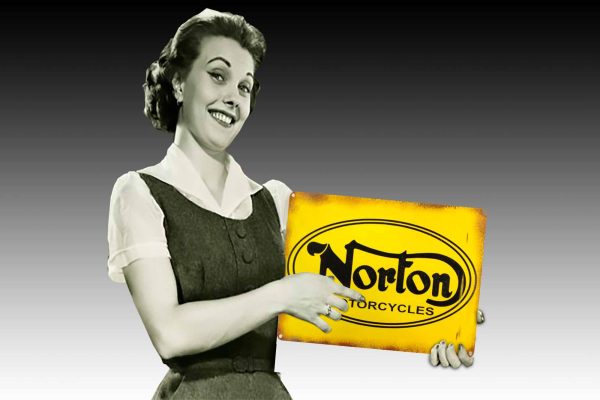 Norton Motorbikes Tin Sign freeshipping - garageartaustralia