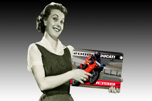 2008 Ducatti   Tin Sign freeshipping - garageartaustralia