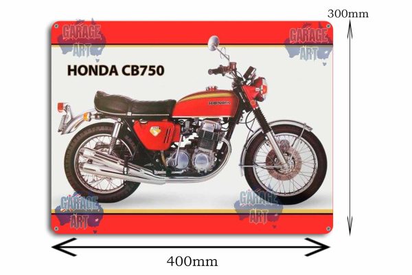 Honda CB750  Tin Sign freeshipping - garageartaustralia