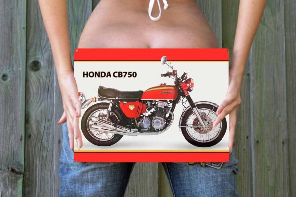 Honda CB750  Tin Sign freeshipping - garageartaustralia