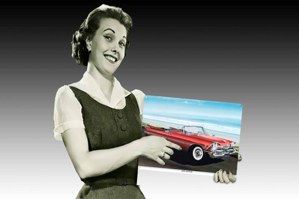 1959 Dodge Convertible Tin Sign freeshipping - garageartaustralia