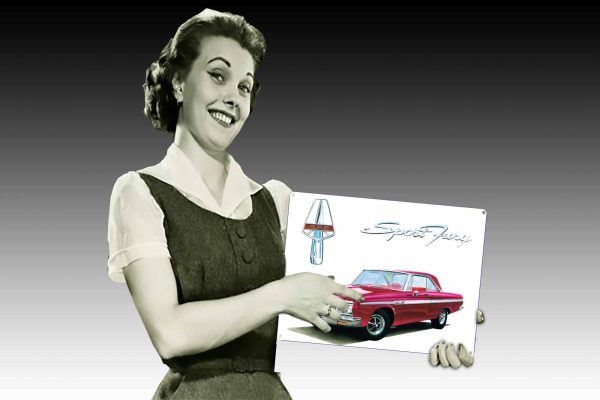 1964 Plymouth Sport Fury 426 wedge Tin Sign freeshipping - garageartaustralia
