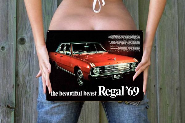 Beautiful Regal 69 Tin Sign freeshipping - garageartaustralia