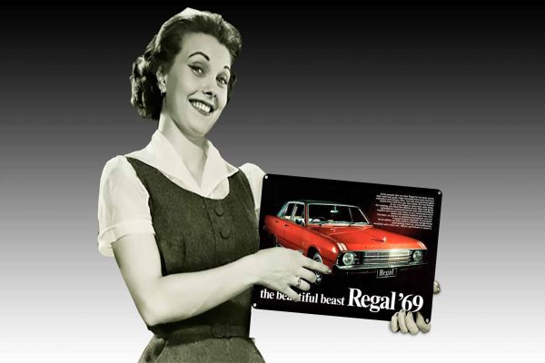 Beautiful Regal 69 Tin Sign freeshipping - garageartaustralia