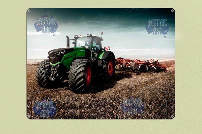 Fendt 1000 Tractor 480mmx380mm Tin Sign freeshipping - garageartaustralia