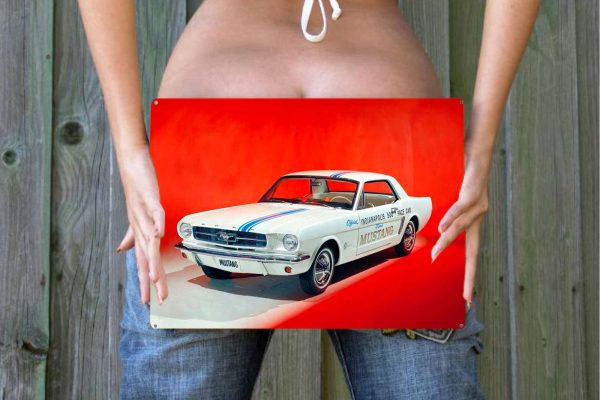 Ford Mustang Tin Sign freeshipping - garageartaustralia