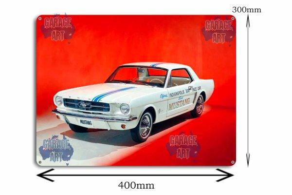 Ford Mustang Tin Sign freeshipping - garageartaustralia