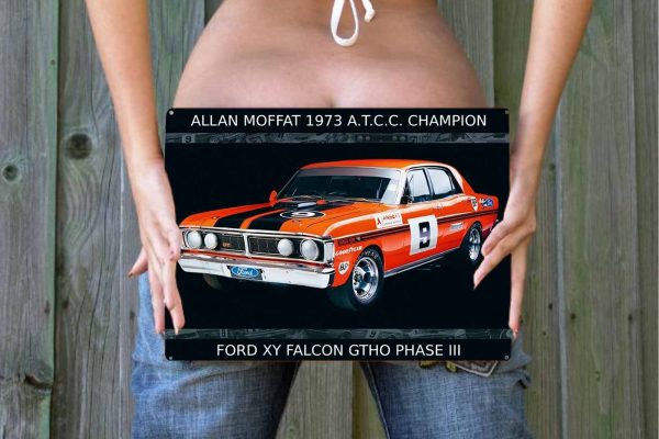 Moffat Phase III Ford Falcon Tin Sign freeshipping - garageartaustralia