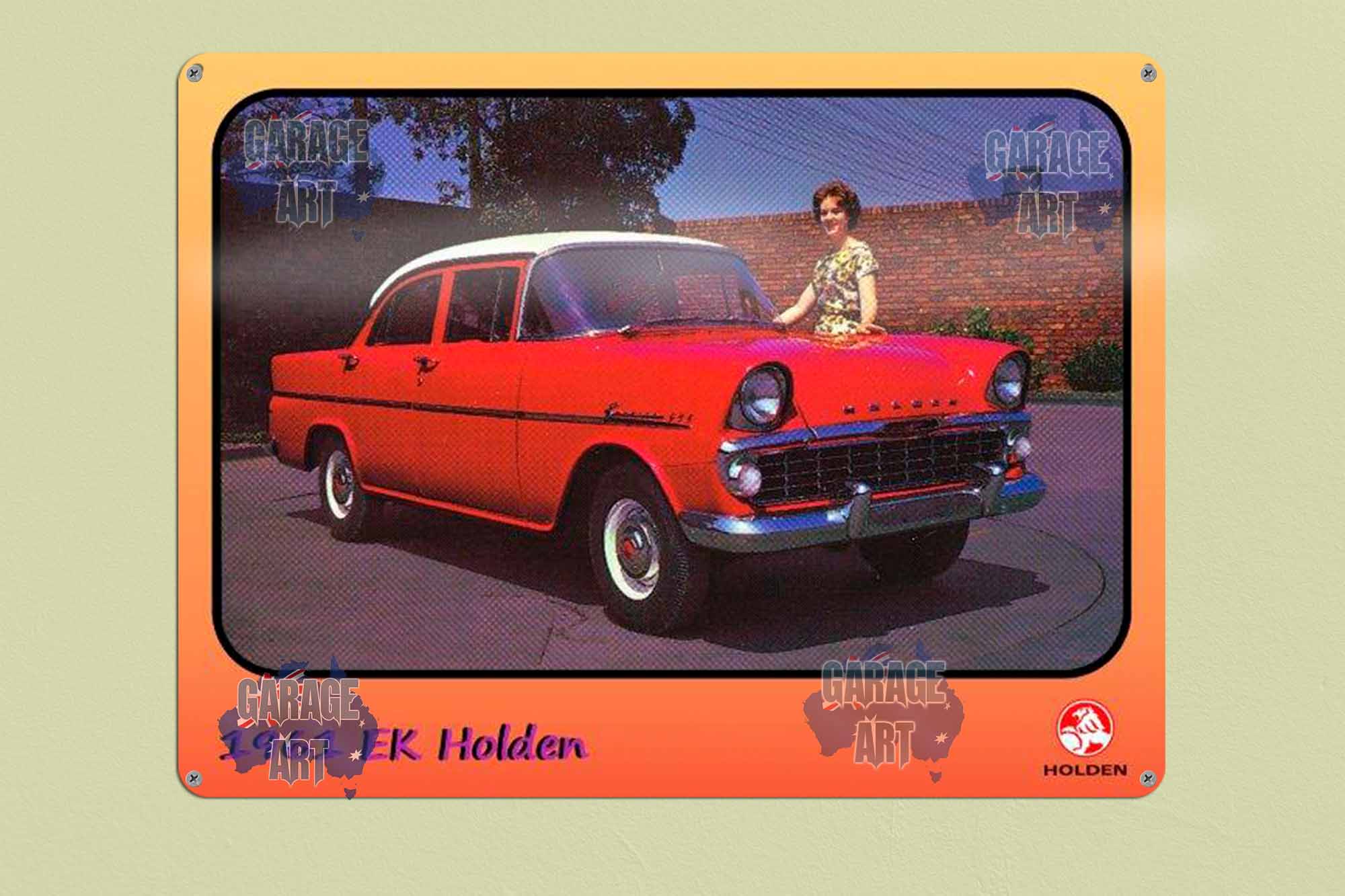 1961 EK Holden Tin Sign freeshipping - garageartaustralia