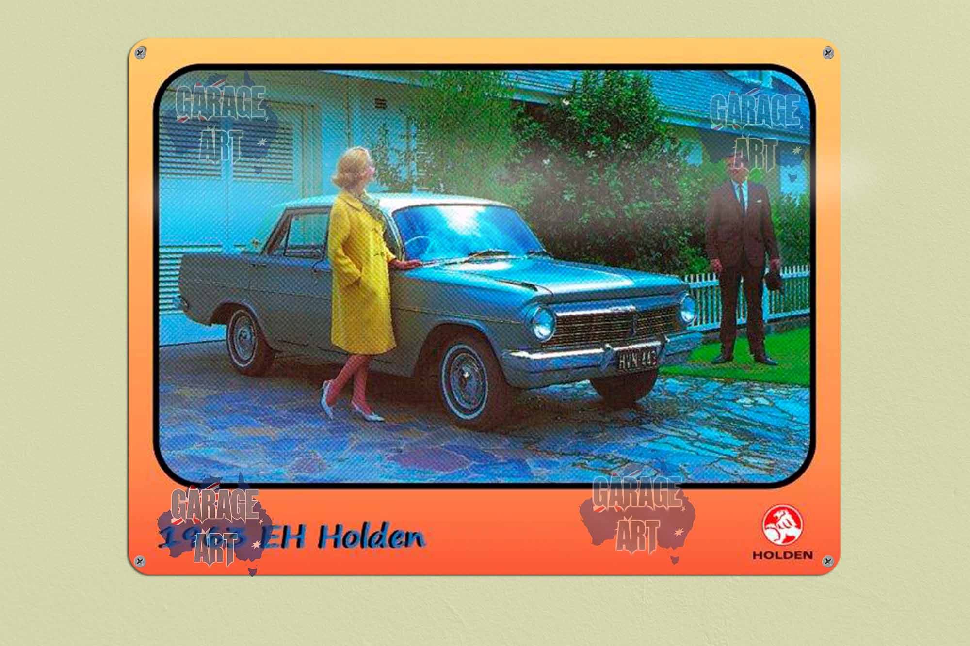 1963 EH Holden Tin Sign freeshipping - garageartaustralia