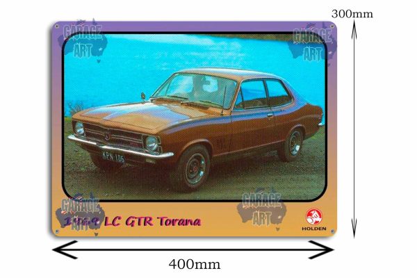 1969 LC GTR Torana Tin Sign freeshipping - garageartaustralia
