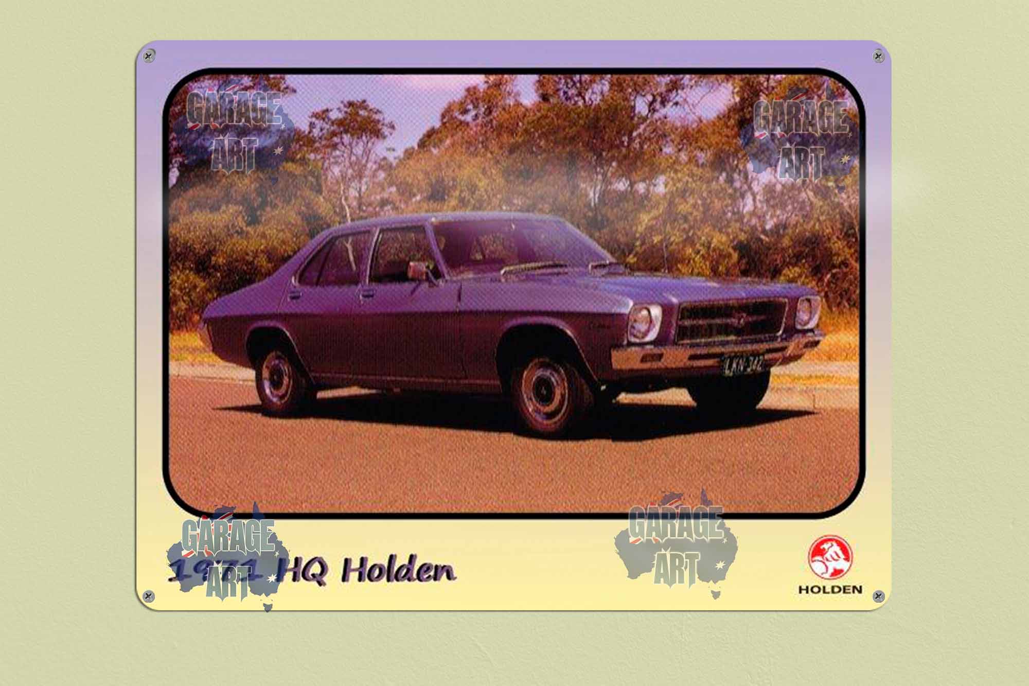 1971 HQ Holden Tin Sign freeshipping - garageartaustralia