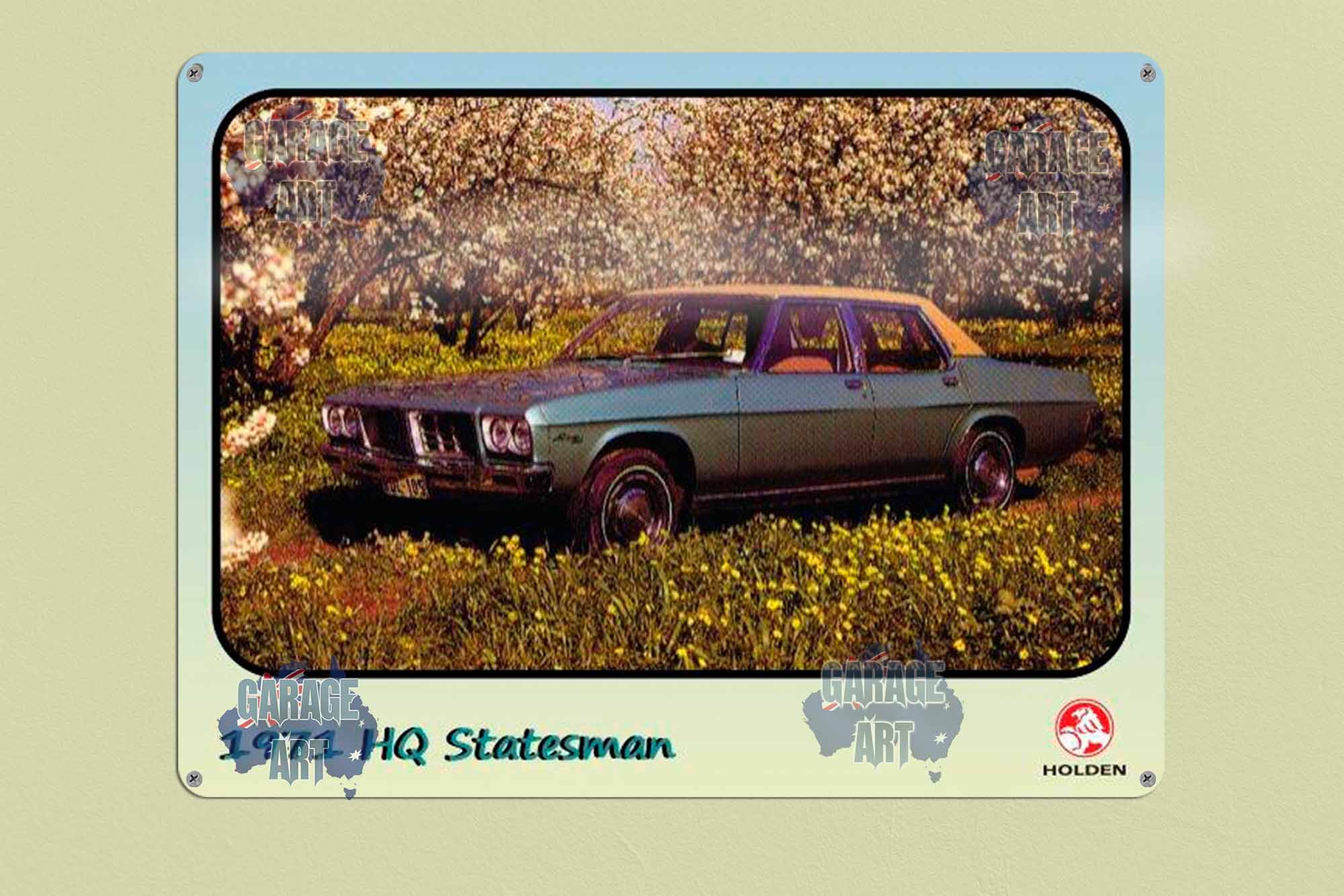 1971 HQ Statesman Tin Sign freeshipping - garageartaustralia
