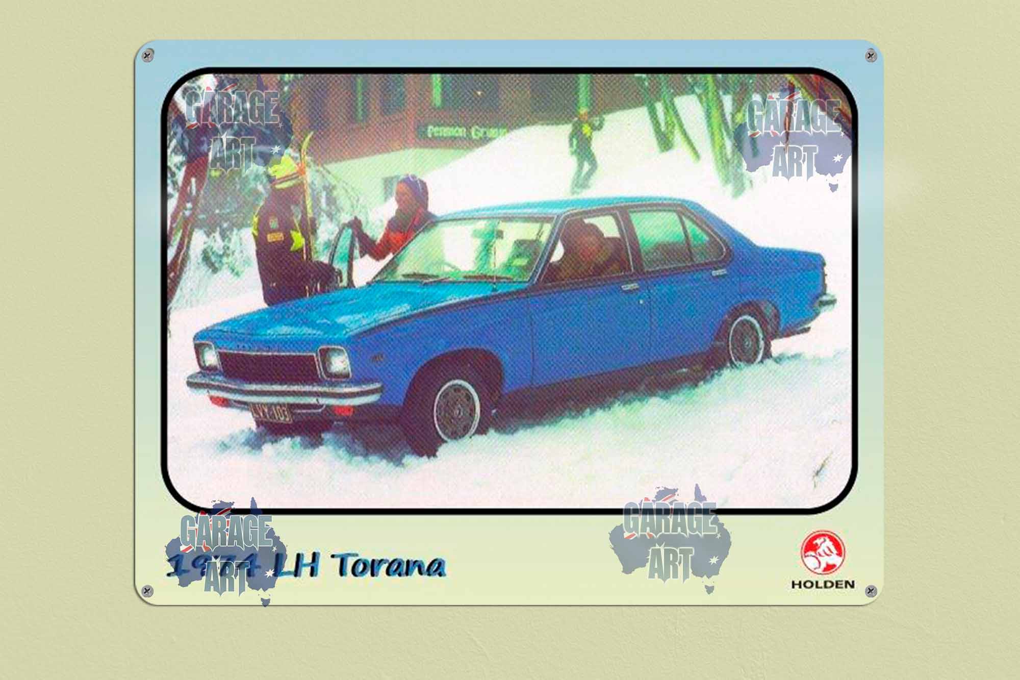 1974 LH Torana Tin Sign freeshipping - garageartaustralia