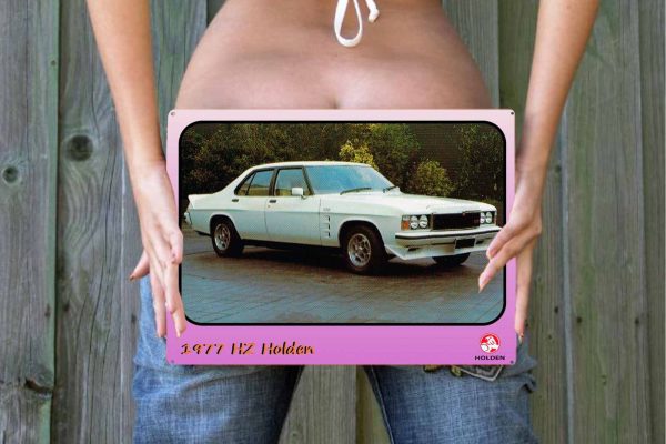 1977 HZ Holden Tin Sign freeshipping - garageartaustralia