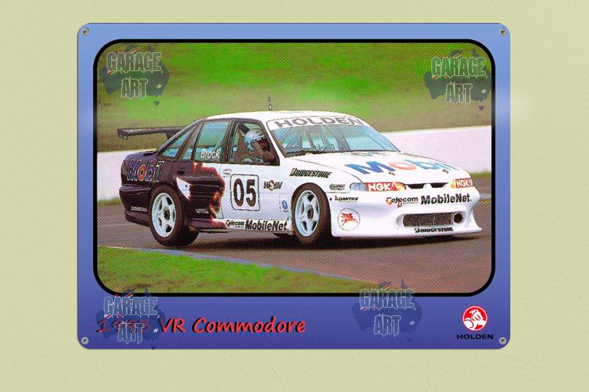 1993 VR Brock Commodore Tin Sign freeshipping - garageartaustralia