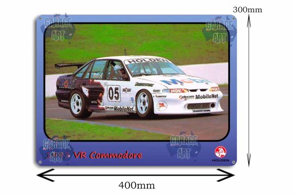 1993 VR Brock Commodore Tin Sign freeshipping - garageartaustralia