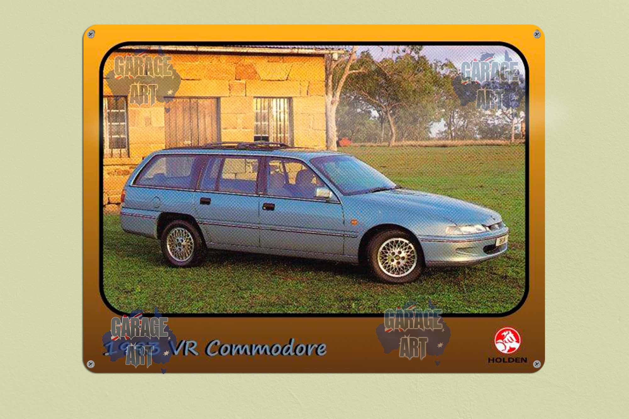 1993 VR Commodore Tin Sign freeshipping - garageartaustralia