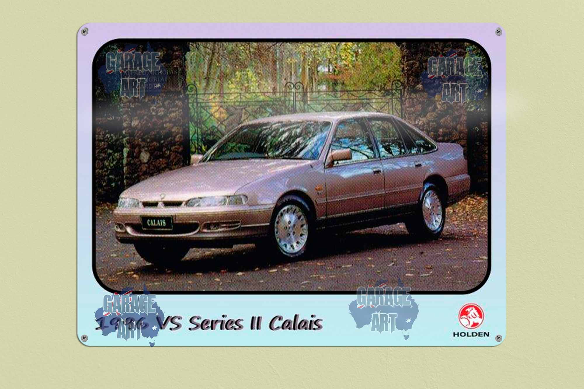 1996 VS Series II Calais Tin Sign freeshipping - garageartaustralia
