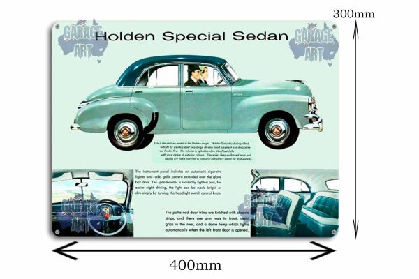 Holden Special Sedan Tin Sign freeshipping - garageartaustralia