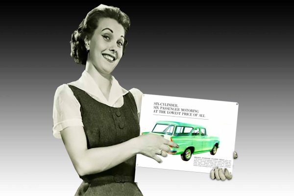 1962 Holden EK wagon Tin Sign freeshipping - garageartaustralia