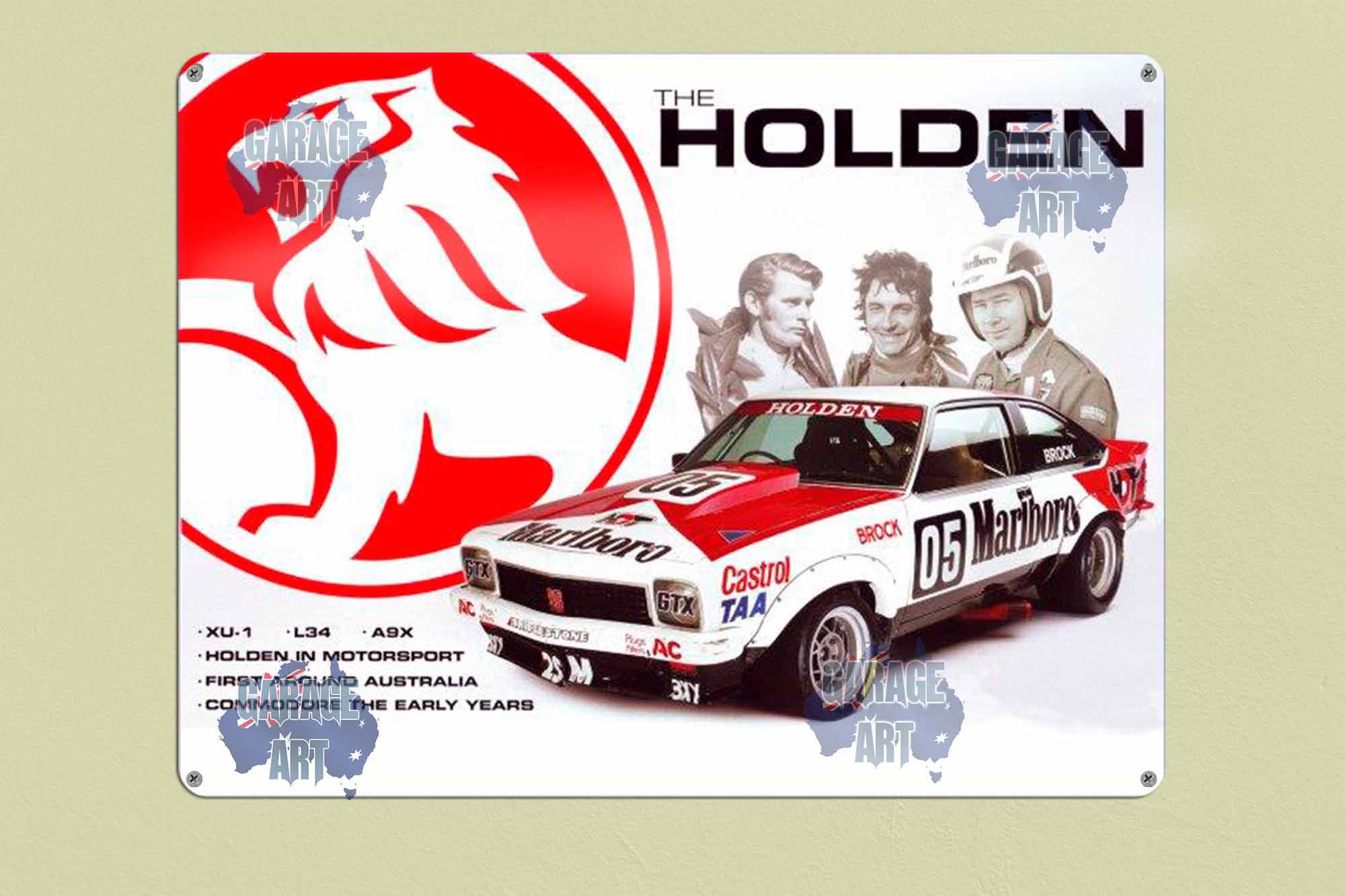 The Holden Tin Sign freeshipping - garageartaustralia