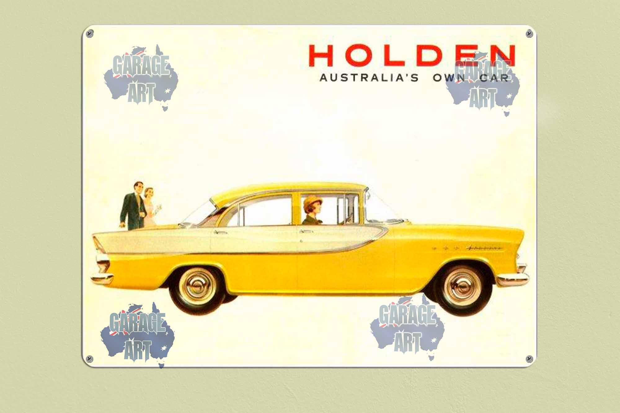 EK Holden Australia's Own Car Tin Sign freeshipping - garageartaustralia