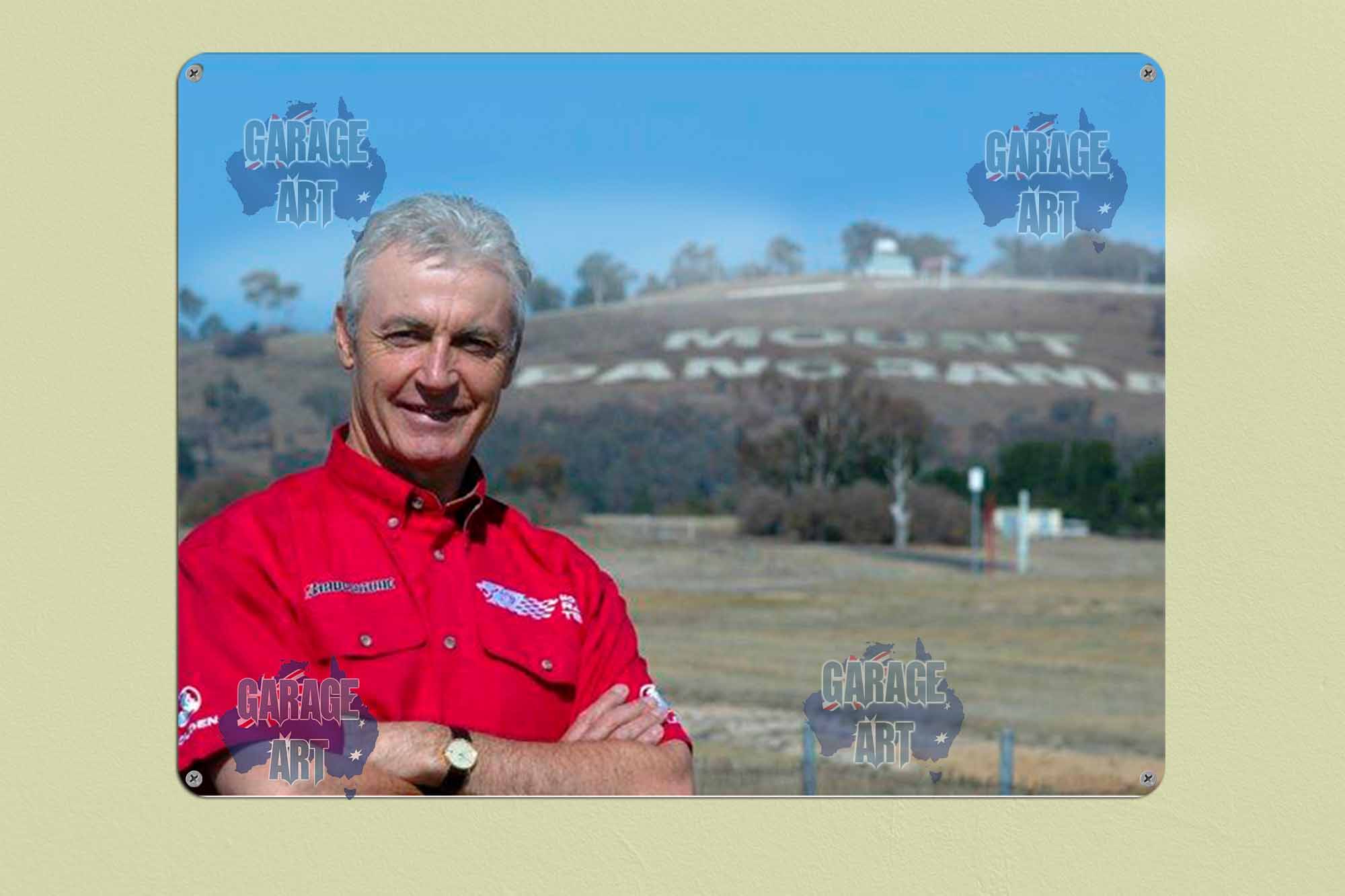 Peter Brock Mt Panorama Tin Sign freeshipping - garageartaustralia