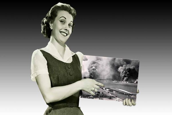 Bombing of Pearl Harbour WW2 Tin Sign freeshipping - garageartaustralia