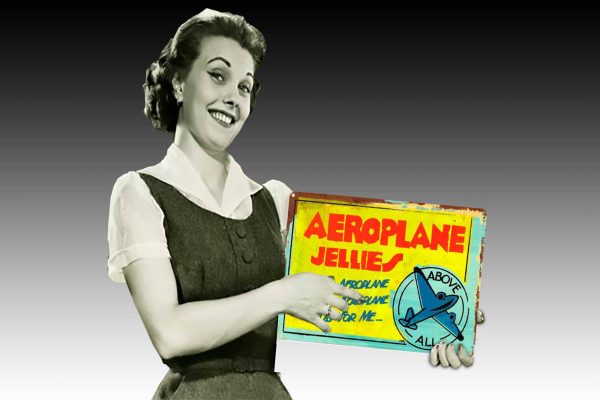 Aeroplane Jellies Advertisement Tin Sign freeshipping - garageartaustralia