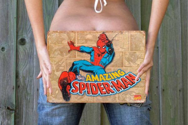 The Amazing Spiderman Tin Sign freeshipping - garageartaustralia