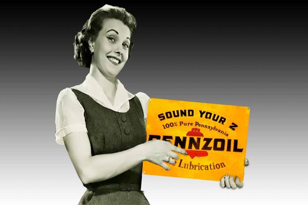 Sound the Z Pennzoil Tin Sign freeshipping - garageartaustralia