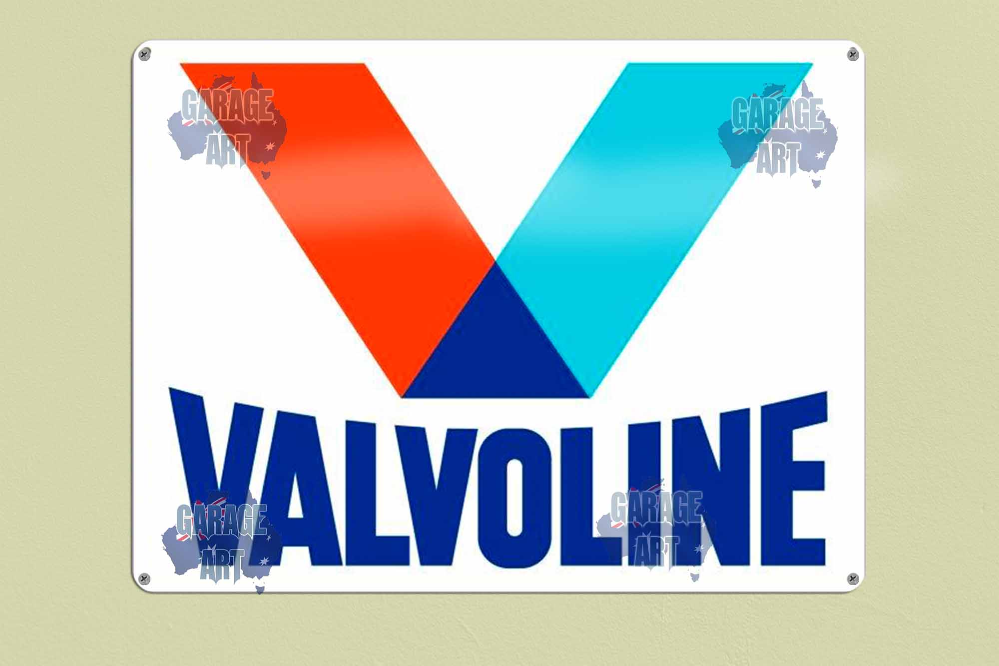 Valvoline Tin Sign freeshipping - garageartaustralia
