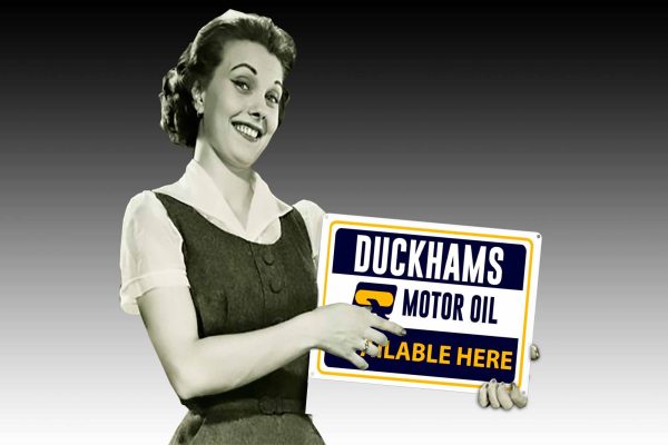 Duckhams Oil  Tin Sign freeshipping - garageartaustralia