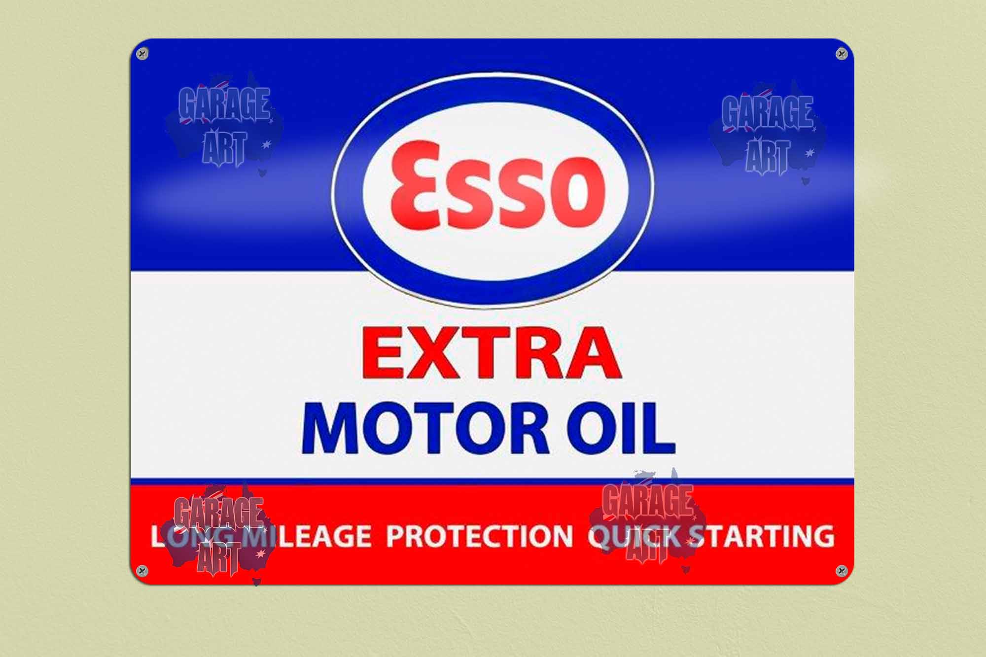 Esso Extra Tin Sign freeshipping - garageartaustralia