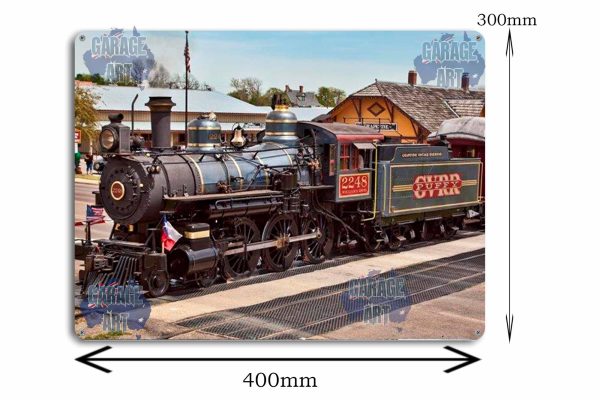 Steam Train 2248 Tin Sign freeshipping - garageartaustralia