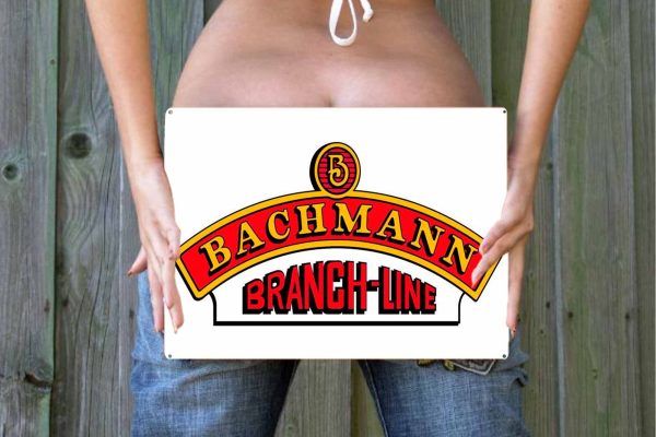 Bachmans Branchlines Logo Tin Sign freeshipping - garageartaustralia