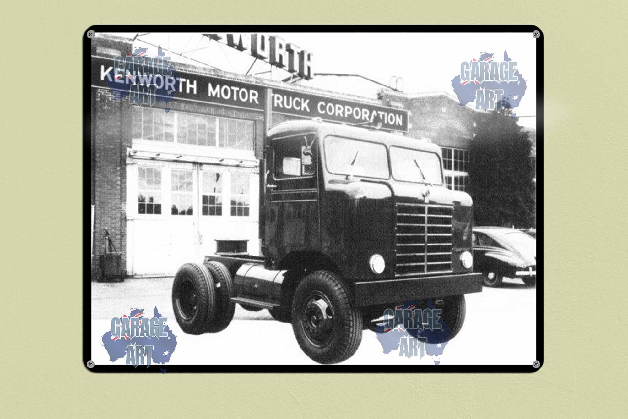 KIenworth Truck Company Tin Sign freeshipping - garageartaustralia