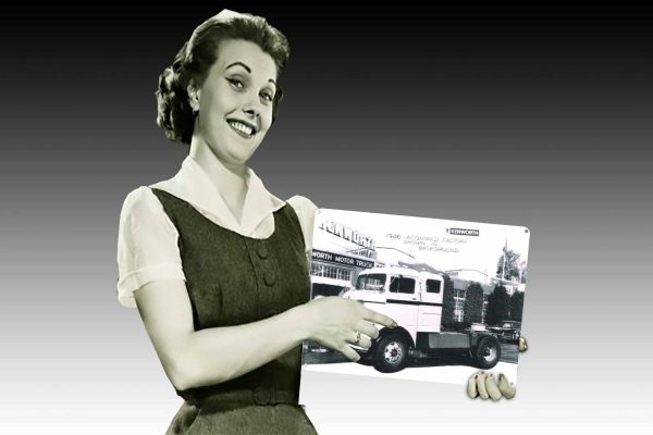 Kenworth 1946 Truck Tin Sign freeshipping - garageartaustralia